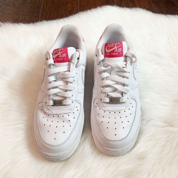 Nike Air Force 1 WM White Cherry - Picture 2 of 13